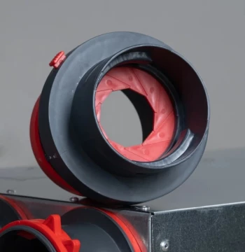Регулируемый соединительный клапан VentyFlex VFL TL-75(ирисовый, без фланца TLH-75)