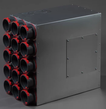Воздухораспределительная коробка на 15 выводов VentyFlex VFL VK-15-75-200